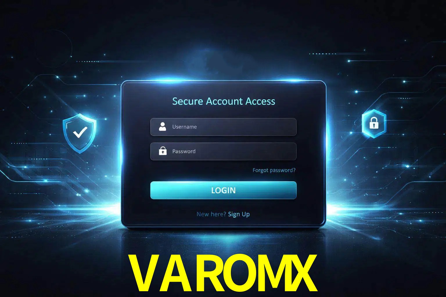 Pantalla de inicio de sesión de cuenta VAROMX para usuarios en México