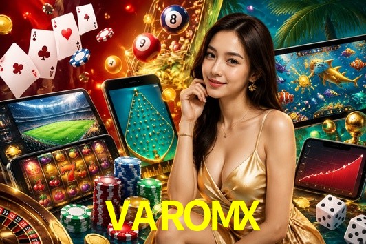 Página principal de VAROMX Casino con juegos en vivo y tragamonedas para México